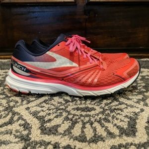 Brooks Launch Red / Coral